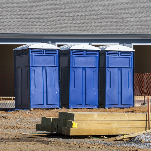 are there any restrictions on where i can place the portable restrooms during my rental period in Soquel
